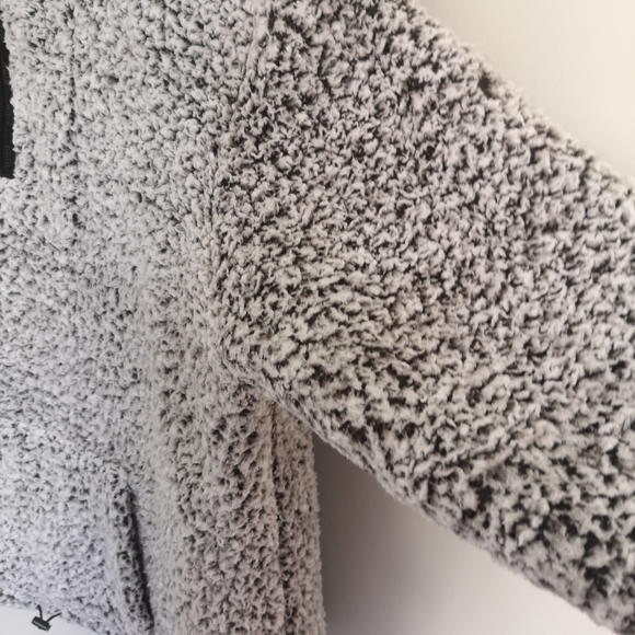 PINK by Victoria's Secret Teddy Bear Sherpa Style Pull Over Sweater Hood… - Picture 9 of 15